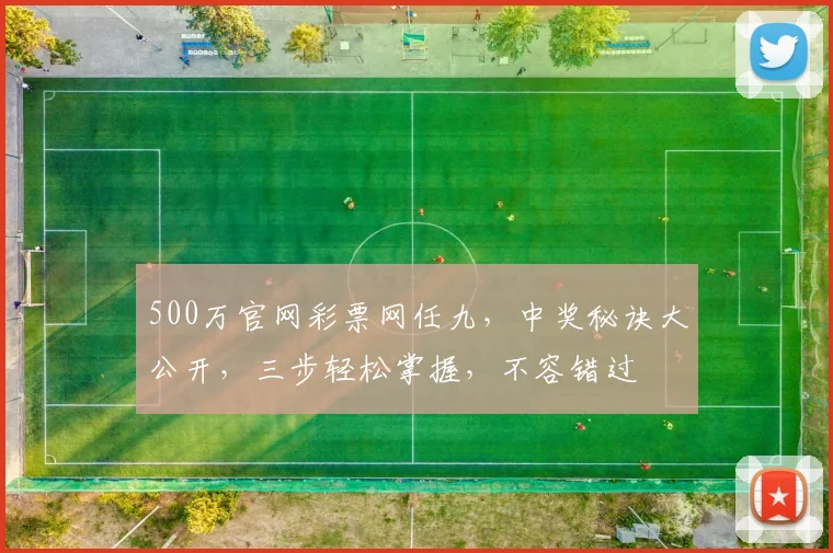 500万官网彩票网任九，中奖秘诀大公开，三步轻松掌握，不容错过